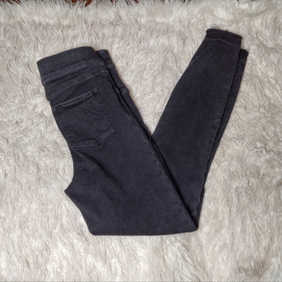 SPANX Vintage Distressed Ankle Skinny Jeans in Vintage Black Size S - Picture 6 of 10